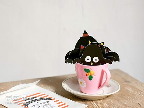 萬圣節(jié)茶包手工制作 卡紙制作萬圣節(jié)茶包方法 -  rpnrmr.com