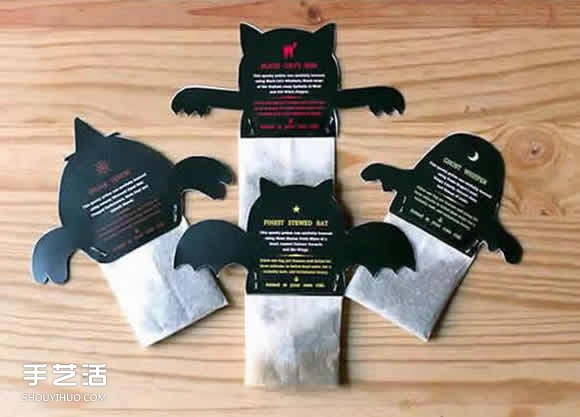 萬圣節(jié)茶包手工制作 卡紙制作萬圣節(jié)茶包方法 -  rpnrmr.com