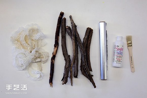 自制篝火裝飾的方法 蕾絲篝火DIY圖解教程 -  rpnrmr.com