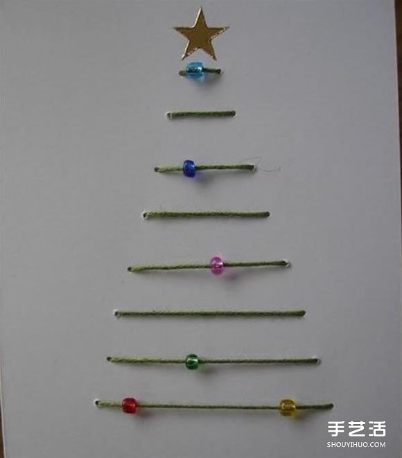 簡單圣誕賀卡制作圖解 手工圣誕卡片制作圖片 -  rpnrmr.com