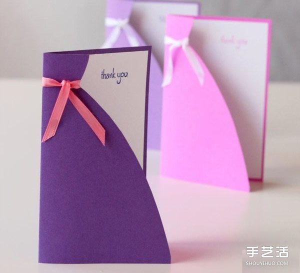 優(yōu)雅情人節(jié)賀卡DIY 婚禮邀請(qǐng)卡手工制作教程 -  rpnrmr.com