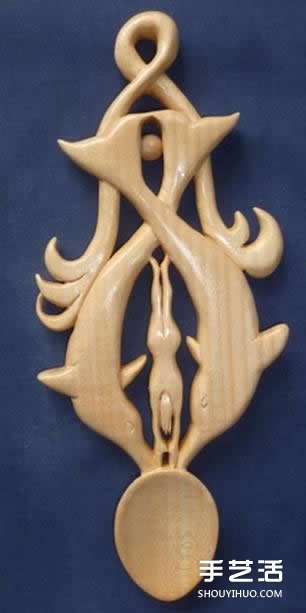 “愛”勺木雕藝術(shù)家Adam King 的雕刻作品 -  rpnrmr.com