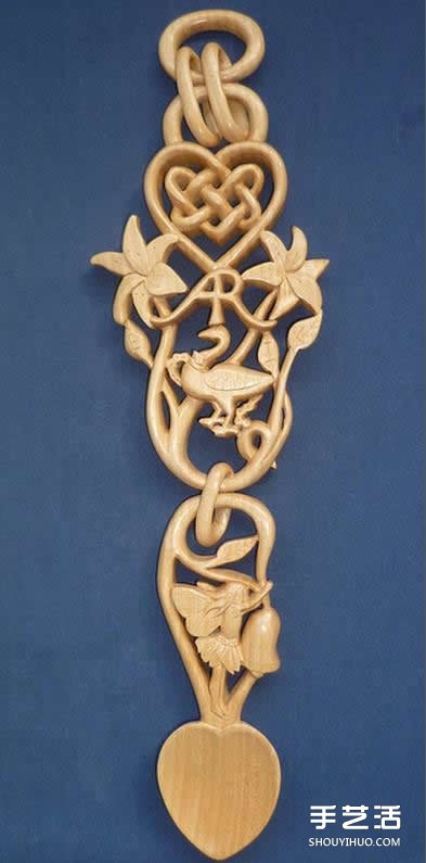 “愛”勺木雕藝術(shù)家Adam King 的雕刻作品 -  rpnrmr.com
