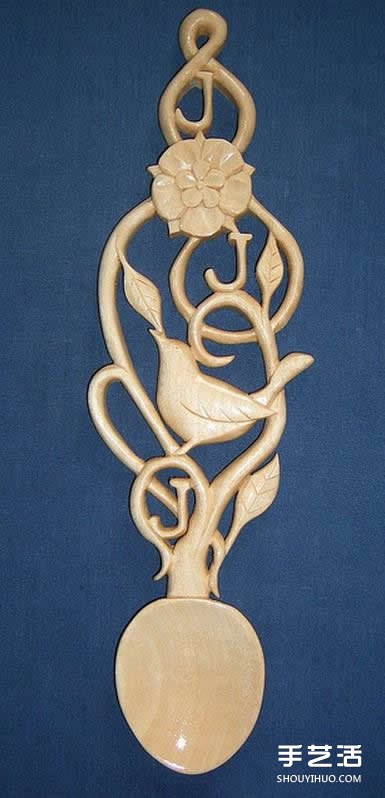 “愛”勺木雕藝術(shù)家Adam King 的雕刻作品 -  rpnrmr.com