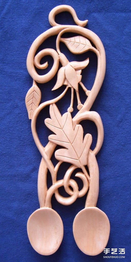 “愛”勺木雕藝術(shù)家Adam King 的雕刻作品 -  rpnrmr.com