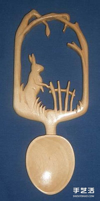 “愛”勺木雕藝術(shù)家Adam King 的雕刻作品 -  rpnrmr.com