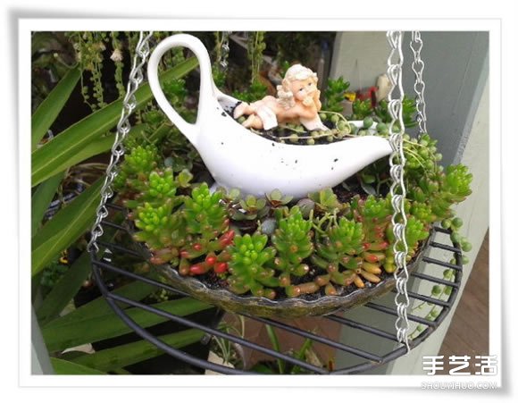 微型花園：廢舊烤面包機(jī)改造制作的美麗盆景 -  rpnrmr.com
