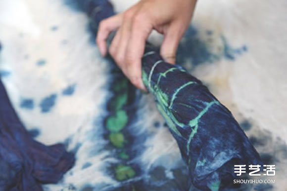 衣服靛藍染色方法步驟 靛藍染色衣物DIY圖解  -  rpnrmr.com