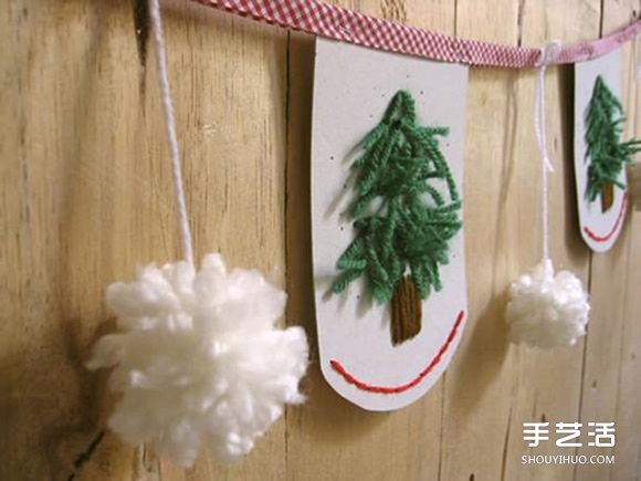 圣誕節(jié)掛飾手工制作 自制圣誕墻壁掛飾DIY方法 -  rpnrmr.com