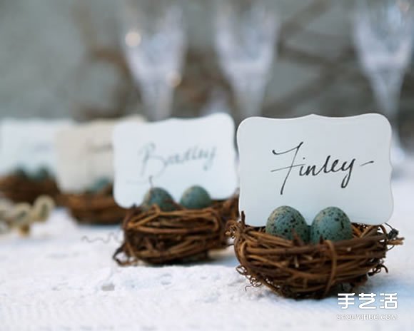 森系風(fēng)格婚禮飾品DIY圖片 感受滿滿的幸福！ -  rpnrmr.com