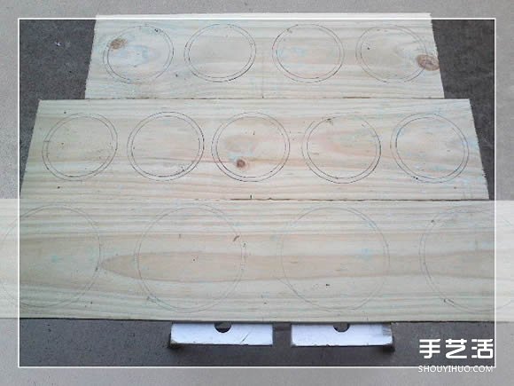 木質(zhì)花架制作方法圖解 自制多層花盆架子做法 -  rpnrmr.com