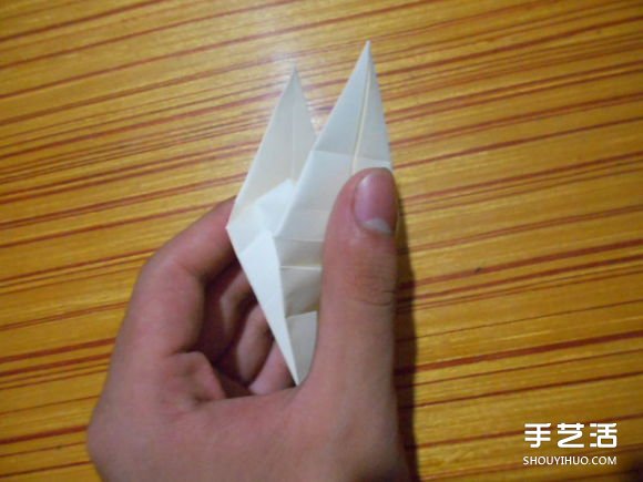 怎么折玫瑰千紙鶴步驟 玫瑰紙鶴的折法圖解  -  rpnrmr.com
