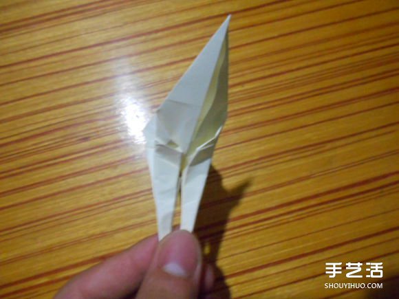 怎么折玫瑰千紙鶴步驟 玫瑰紙鶴的折法圖解  -  rpnrmr.com