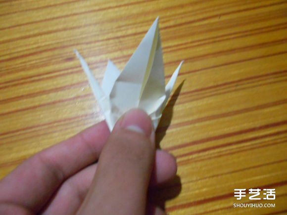 怎么折玫瑰千紙鶴步驟 玫瑰紙鶴的折法圖解  -  rpnrmr.com