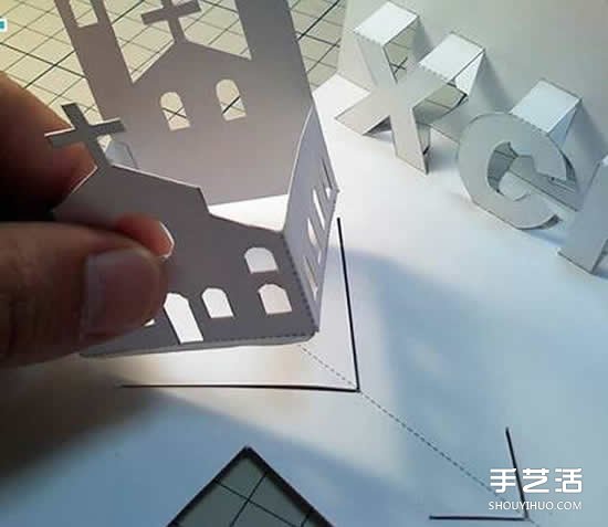 圣誕立體賀卡制作圖解 立體圣誕賀卡制作方法 -  rpnrmr.com