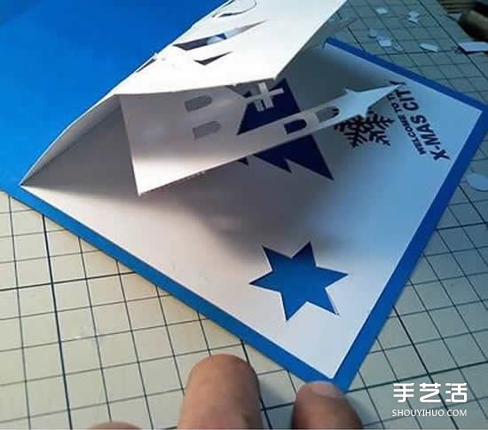 圣誕立體賀卡制作圖解 立體圣誕賀卡制作方法 -  rpnrmr.com