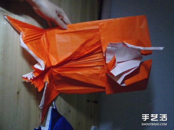 創(chuàng)意折紙畫作品圖片：孤帆遠(yuǎn)影，看完驚呆了！ -  rpnrmr.com