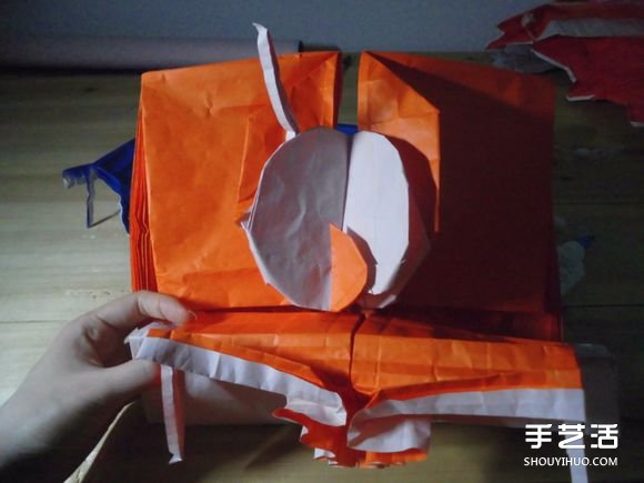 創(chuàng)意折紙畫作品圖片：孤帆遠(yuǎn)影，看完驚呆了！ -  rpnrmr.com