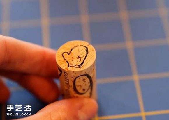 紅酒瓶塞制作印章的方法 軟木塞圖章DIY教程 -  rpnrmr.com