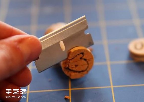紅酒瓶塞制作印章的方法 軟木塞圖章DIY教程 -  rpnrmr.com