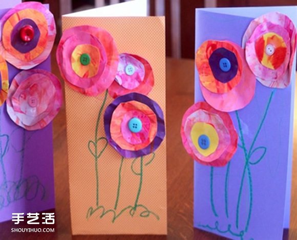 母親節(jié)賀卡制作方法 幼兒園母親節(jié)手工賀卡圖片 -  rpnrmr.com