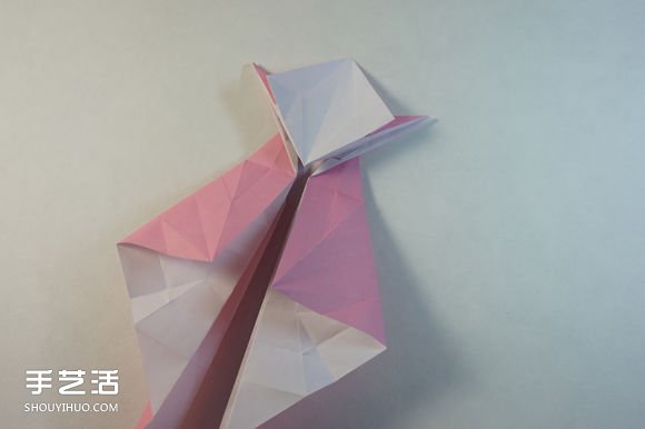 折紙女孩的步驟圖解 復(fù)雜女生的折法教程 -  rpnrmr.com