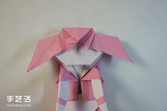 折紙女孩的步驟圖解 復(fù)雜女生的折法教程 -  rpnrmr.com