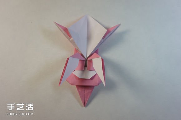 折紙女孩的步驟圖解 復(fù)雜女生的折法教程 -  rpnrmr.com