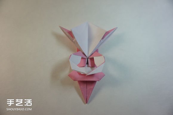 折紙女孩的步驟圖解 復(fù)雜女生的折法教程 -  rpnrmr.com