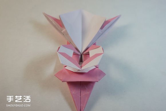 折紙女孩的步驟圖解 復(fù)雜女生的折法教程 -  rpnrmr.com