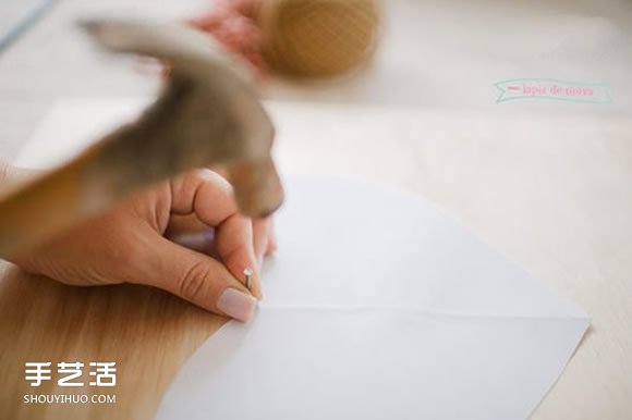 情人節(jié)愛(ài)心禮物制作方法 纏線愛(ài)心裝飾擺件DIY -  rpnrmr.com