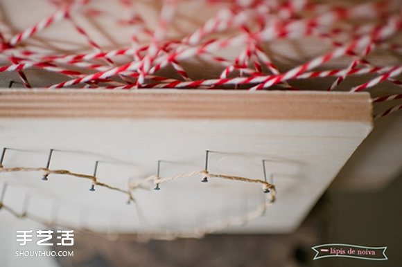 情人節(jié)愛(ài)心禮物制作方法 纏線愛(ài)心裝飾擺件DIY -  rpnrmr.com