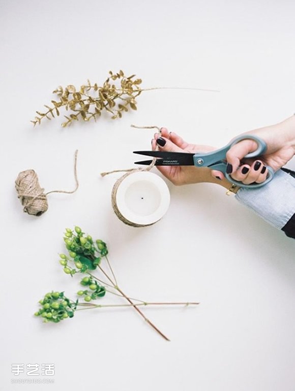 森系蠟燭DIY制作圖片 情人節(jié)營造情調(diào)的愛物 -  rpnrmr.com