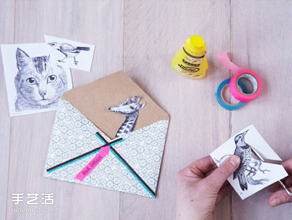 可愛動物信封小制作 為最好的朋友送去一份驚喜 -  rpnrmr.com