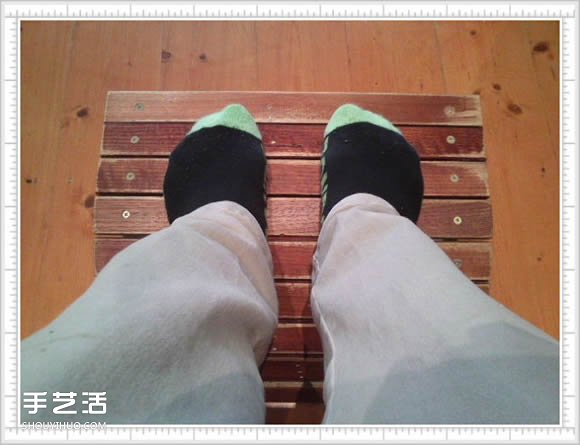 自制寫(xiě)字臺(tái)擱腳凳教程 DIY單人擱腳凳的方法 -  rpnrmr.com