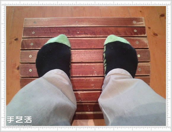 自制寫(xiě)字臺(tái)擱腳凳教程 DIY單人擱腳凳的方法 -  rpnrmr.com