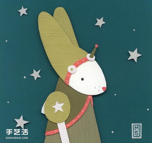 可愛卡通風(fēng)剪紙卡片 漂亮的剪紙卡片作品 -  rpnrmr.com