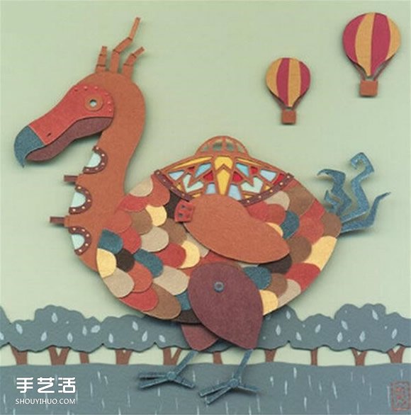 可愛卡通風(fēng)剪紙卡片 漂亮的剪紙卡片作品 -  rpnrmr.com