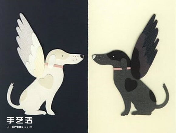 可愛卡通風(fēng)剪紙卡片 漂亮的剪紙卡片作品 -  rpnrmr.com