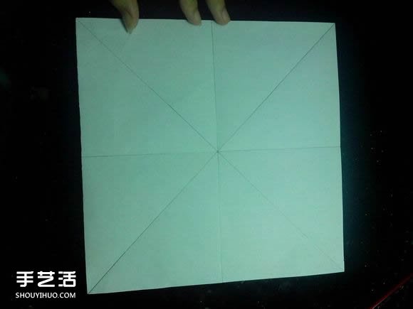 手工折紙漂亮盒子圖解 帶紙鶴包裝盒子折法 -  rpnrmr.com