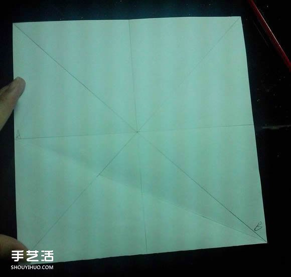手工折紙漂亮盒子圖解 帶紙鶴包裝盒子折法 -  rpnrmr.com