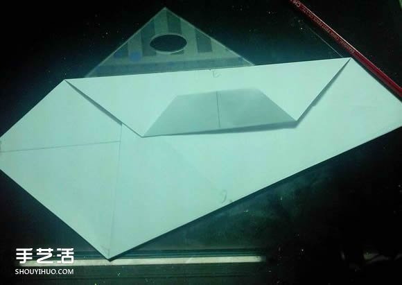 手工折紙漂亮盒子圖解 帶紙鶴包裝盒子折法 -  rpnrmr.com