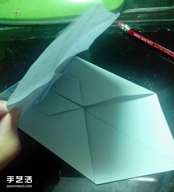 手工折紙漂亮盒子圖解 帶紙鶴包裝盒子折法 -  rpnrmr.com