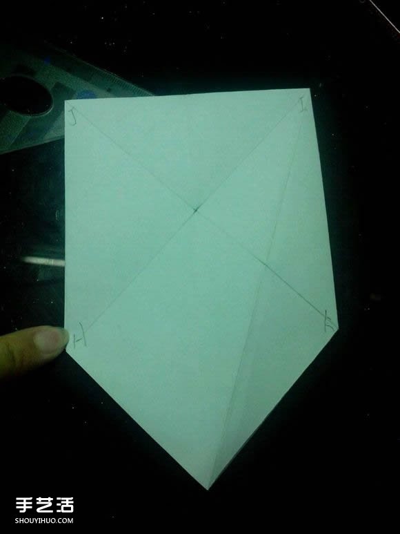 手工折紙漂亮盒子圖解 帶紙鶴包裝盒子折法 -  rpnrmr.com