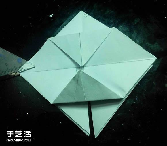 手工折紙漂亮盒子圖解 帶紙鶴包裝盒子折法 -  rpnrmr.com