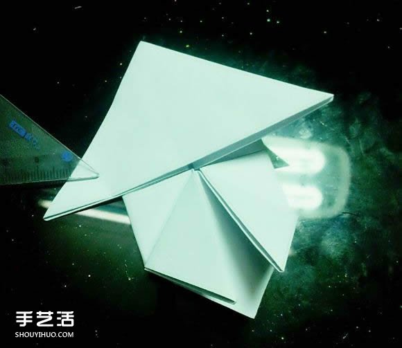手工折紙漂亮盒子圖解 帶紙鶴包裝盒子折法 -  rpnrmr.com
