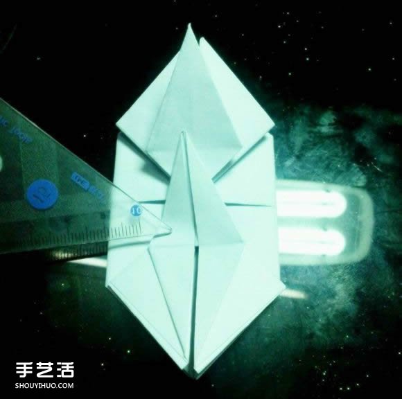 手工折紙漂亮盒子圖解 帶紙鶴包裝盒子折法 -  rpnrmr.com