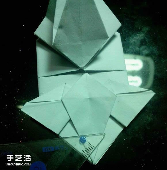 手工折紙漂亮盒子圖解 帶紙鶴包裝盒子折法 -  rpnrmr.com