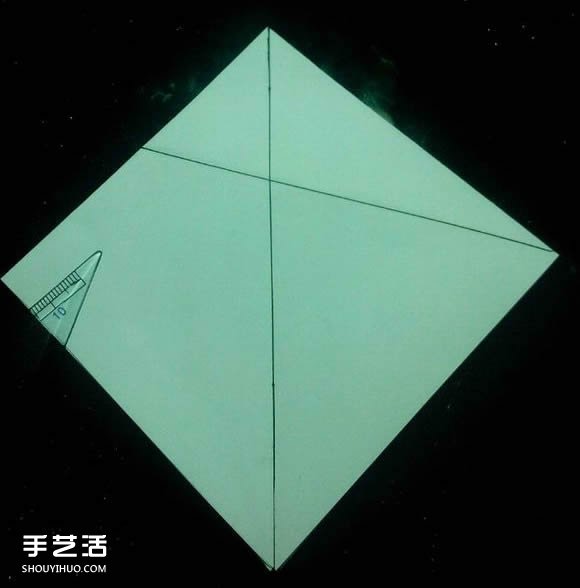 手工折紙漂亮盒子圖解 帶紙鶴包裝盒子折法 -  rpnrmr.com