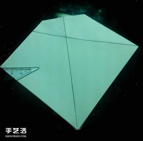 手工折紙漂亮盒子圖解 帶紙鶴包裝盒子折法 -  rpnrmr.com